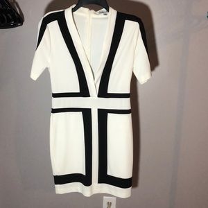 Black and White Dress